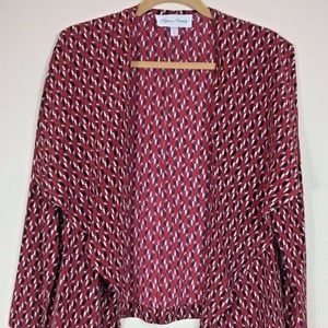 NWOT Fifteen Twenty Sz S Silk Jacket Duster